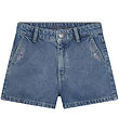 Zadig & Voltaire Denimshorts - Elle - Denim Blue w. Rhinestone