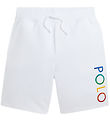 Polo Ralph Lauren Shorts - Blanc av. Polo