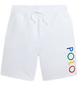 Polo Ralph Lauren Shorts - Weiß m. Polo