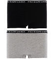 Polo Ralph Lauren Hipsters - 2er-Pack - Schwarz/Grau Meliert