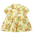 Christina Rohde Dress - Yellow w. Flowers