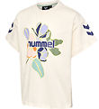 Hummel T-Shirt - hmlArt Boxy - Witkap Grey