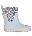 Wheat Bottes en Caoutchouc - Mist - Blue Flower Prairie