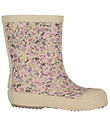 Wheat Rubber Boots - Muddy - Clam Multi Flowers