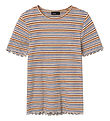 LMTD T-shirt - Rib - NlfFilje Short Top - Ebb Duck Flow/Multi St