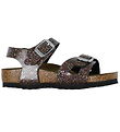 Birkenstock Sandales - Rio Plain - Cosmic tincelant Black Multi