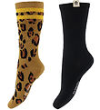 Mini Rodini Socks - 2-Pack - Basic Leopard - Multi