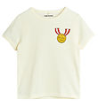 Mini Rodini T-Shirt - Medaille - Wit