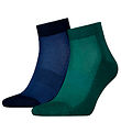 Levis Socks - 2-Pack - Mid Cut - Green/Blue