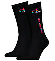 Calvin Klein Socks - 2-Pack - One Size - Womens - Black