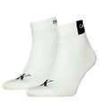 Calvin Klein Socks - 2-Pack - One Size - Mens - White/Black