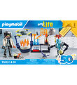Playmobil My Life - Wissenschaftler mit Robotern - 71450 - 67 Te