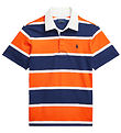 Polo Ralph Lauren Polo - Navy/Orange Striped