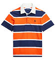 Polo Ralph Lauren Polo - Navy/Orange Gestreift