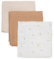 Fixoni Baby Swaddle - 3-Pack - 120x120 cm - Muslin - Coconut Mil