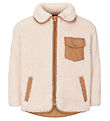 MarMar Fleece Jacket - Olda - Cumin Block