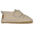 Melton Leder-Krabbelschuhe - Oxford Tan