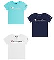 Champion T-Shirt - 3 Pack - White A