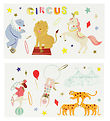 Meri Meri Tattoos - Zirkus