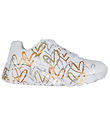 Skechers x JGoldcrown Schuhe - Uno Lite - Metallic Love - White/