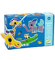 Djeco Jigsaw Puzzle - 6 pcs - Wild DYR