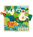 Djeco Jigsaw Puzzle - 15 Bricks - Puzzle Farm