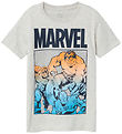 Name It T-Shirt - NkmFrankrijk Marvel - Light Grey Melange