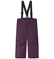 Reima Ski Pants w. Suspenders - Proxima - Deep Purple
