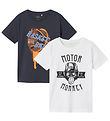 Name It T-Shirt - NkmVictor - 2 Pack - India Ink/Bright White