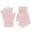 GoBabyGo Handschuhe - Strick - Soft Pink m. Elegant
