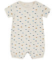 Hust and Claire Summer Romper - Milu - Bamboo - Glacier