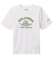 Columbia Stuttermabolur - Mount Bergmál - White