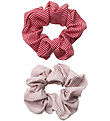 Sofie Schnoor Scrunchies - 2-Pack - Comb. Red/Rose Striped