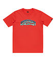Quiksilver T-shirt - Bubble Arch SS - Red