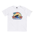 Quiksilver T-shirt - Riding Today - White