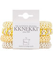 Kknekki lastiques - 4 Pack - Jaune/Crme