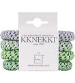 Bandeaux à Cheveux Elastiques Kknekki - 4 Pack - Vert/Bleu