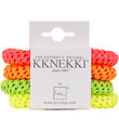 Kknekki Elastic Hair Bands - 4-Pack - Neon