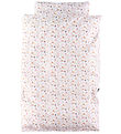 Nrgaard Madsens Bedding - Adult - White w. Pink Flowers