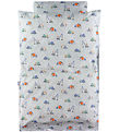 Nrgaard Madsens Bedding - Baby - Grey w. Machines