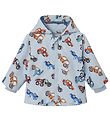 Name It Lightweight Jacket - NbmMax - Celestial Blue w. Cars