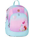 LEGO® Iconic Glitzer Schulranzen - Blau/Pink