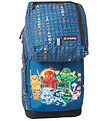 LEGO® Ninjago Skolväska - Optimo - Blå m. Tryck