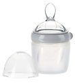 Haakaa Feeding Bottle w. Spoon - 160 mL - Grey