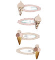 Mimi & Lula Hair Clips - 4-Pack - Ice Cream By The Seaside