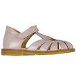 Angulus Sandals - Heart Sandal - Pale Rose/Rose Glitter