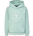 Hummel Hoodie - hmlCuatro Circle - Blue Surf