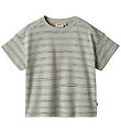 Wheat T-Shirt - Tommy - Sea Mist Stripe