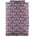 Nørgaard Madsens Bedding - Junior - Plum w. Flowers