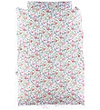 Nørgaard Madsens Bedding - Baby - White w. Flowers